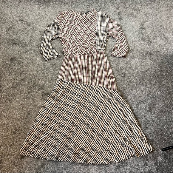 Zara plaid midi dress - Picture 3 of 11